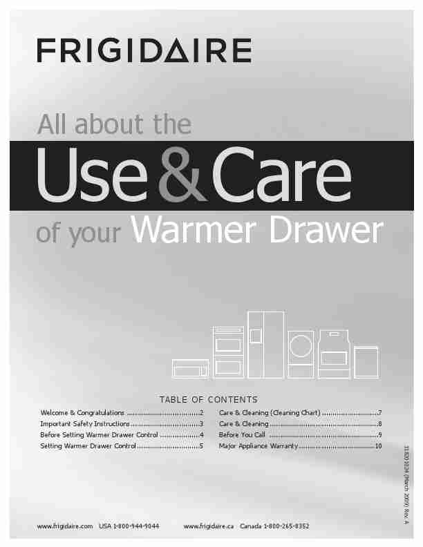 Frigidaire Food Warmer 318201024-page_pdf